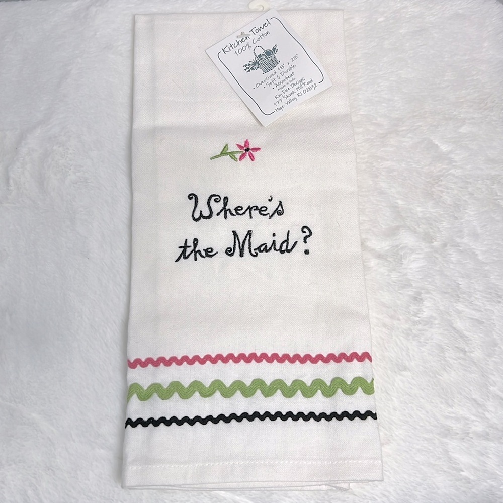 Kay Dee Designs Kitchen Towel NWT